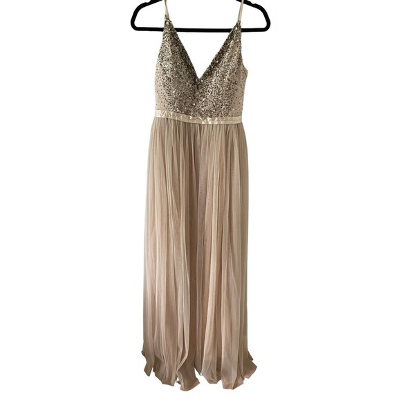 Anthropologie‎ by BHLDN Avery Sparkle Tulle Dress Size US 2 Prom Wedding Formal - Picture 1 of 9